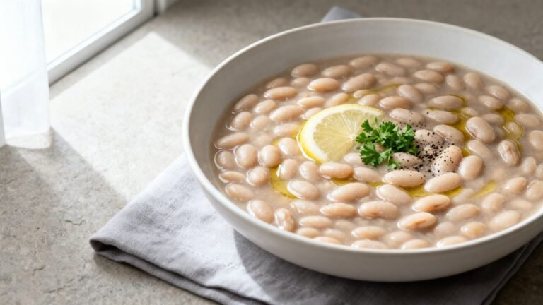 Easy Navy Beans Recipe | Hearty 5 Ingredient Healthy Bean Dish