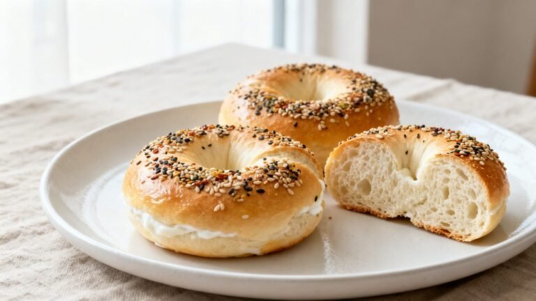 Quick High Protein Bagel Recipe | Fluffy Greek Yogurt Bagels